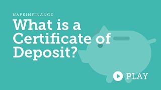 What is a Certificate of Deposit [upl. by Siobhan]