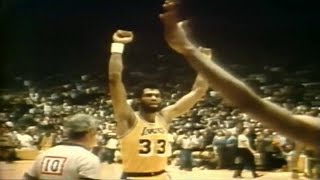 Kareem Abdul Jabbar  Vintage NBA Basketball Documentary [upl. by Suivatnad]