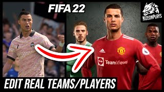 HOW TO TRANSFER PLAYERS amp EDIT TEAMS IN FIFA 22 FULL GUIDE [upl. by Laureen]