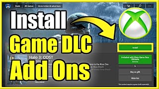 How to INSTALL PURCHASED DLC amp Add Ons XBOX ONE Easy Method [upl. by Almeida702]