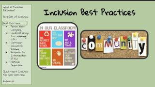 Inclusive Practices in Your Classroom [upl. by Nitsoj]