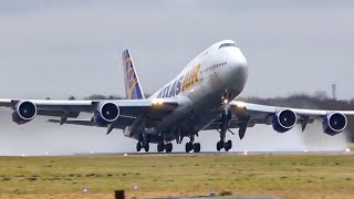 4K 100 planes landing and take off in 1 HOUR The best of plane spotting 2018 [upl. by Lorenzana]