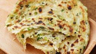 ExtraFlaky Chinese Scallion Pancakes Recipe 葱油饼 [upl. by Surdna517]