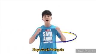 Saya anak Malaysia BM and BC remix [upl. by Annazus]