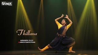 THILLANA  EPI80 AISHUS DANCE STUDIO  AISWARYA DILEEP  BHARATHANATYAM [upl. by Janeva740]