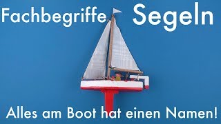 Fachbegriffe Segeln  Segelkurs 1 [upl. by Egwin]