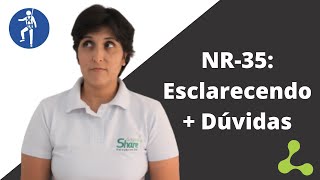 NR 35  Trabalho em Altura Esclarecendo  Dúvidas [upl. by Ticknor]