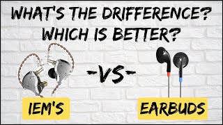 IEMs vs Earbuds  Whats The Difference  I Explain [upl. by Punke346]