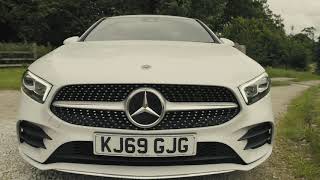 New Mercedes A180D AMG Line Saloon Auto Review [upl. by Loziram]