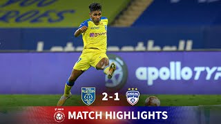 Highlights  Kerala Blasters 21 Bengaluru FC  Match 65  Hero ISL 202021 [upl. by Hollington]