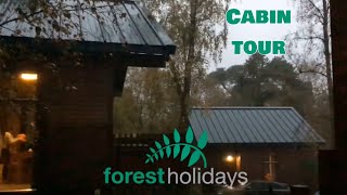 FOREST HOLIDAYS CABIN TOUR IN KELDY [upl. by Fran156]