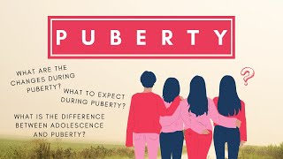 Introduction to Puberty amp Adolescence  Changes during Puberty [upl. by Aihsoj]