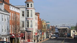 Driving Downtown  Havre de Grace 4K  Maryland USA [upl. by Eelah545]