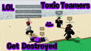 TOXIC TEAMERS Get DESTROYED  Mortem Metallum [upl. by Orose225]