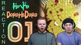 SOS Bros React  Dorohedoro Episode 1  What Even Is This Show [upl. by Nahte]