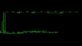 Osborne 1 SuperCalc Spreadsheet CPM [upl. by Adehsor]