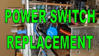 How To Replace Vintage Marantz Power Switch [upl. by Ruenhcs892]