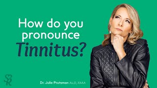 How do you pronounce tinnitus [upl. by Maloy]