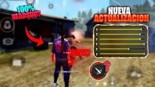 ✅SENSIBILIDAD FREE FIRE CON SEGUIMIENTO A LA CABEZA CONFIGURACIÓN PARA DAR HEADSHOT EN FREE FIRE [upl. by Pinebrook]