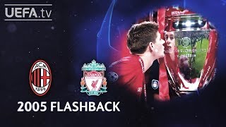 AC MILAN 33 LIVERPOOL 2005 CHAMPIONS LEAGUE FINAL FLASHBACK [upl. by Scriven588]