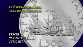 Curiosità Errori e Varianti del Conio delle Monete della Lira  Storia della Lira [upl. by Yentrac981]