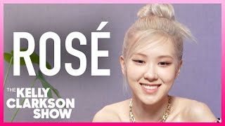 Rosé Interviews and BehindtheScenes [upl. by Atsok]