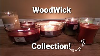 Lighting all my WoodWick Candles at Once [upl. by Chaffee]