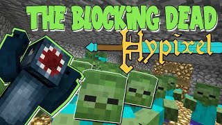 Minecraft  The Blocking Dead  100 Zombie Kills [upl. by Syxela629]