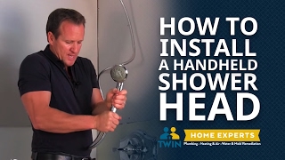 How To Install a Handheld Shower Head [upl. by Regor687]