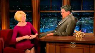 Craig Ferguson 11911D Late Late Show Ellen Barkin XD [upl. by Ayotac]