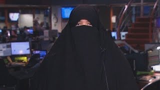 Quebecs Bill 62 Niqabwearing Muslim fears the impact of facecovering ban [upl. by Anaehs219]