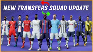 FIFA 22 LATEST SQUAD FILE TRANSFER UPDATE 2223 [upl. by Kapor]