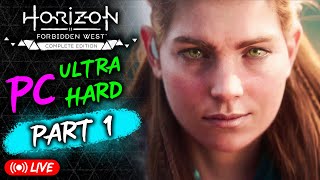 🏹 Horizon Forbidden West PC Ultra Hard Playthrough  Part 1 [upl. by Stanway825]