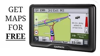 Update GARMIN SATNAV Maps for FREE [upl. by Maribeth125]