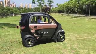 QPod2 Electric Transport Cabin Scooter Demonstration [upl. by Maroj]