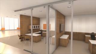 Movable Interior Office Walls  Full Height Portable Wall Partitions [upl. by Yerhpmuh]