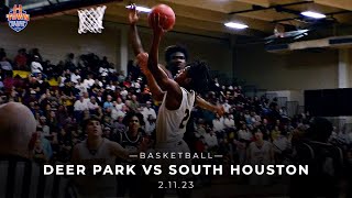 Deer Park vs South Houston Basketball 21123 [upl. by Kcirddahc]