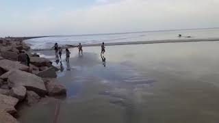 14032020  Tsunami meteorológico na praia do Cassino  Meteotsunami tidal waves in Brazil  METSUL [upl. by Bik]