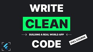 Flutter Clean Architecture  Learn By A Project  Full Beginners Tutorial [upl. by Necyrb]