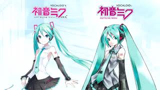 Speech Practice Hatsune Miku V4X amp V2 comparison [upl. by Ennayelsel893]