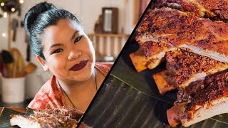 Slow Cooker Achiote Ribs l Jen Phanomrat [upl. by Odnumyer]