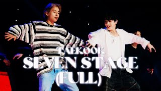 TAEKOOK SEVEN STAGE FULL VIDEO [upl. by Lemuelah125]