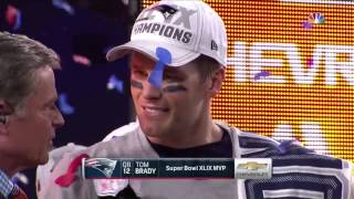 Superbowl 49 Patriots Trophy Presentation 2015 HD [upl. by Tadich]