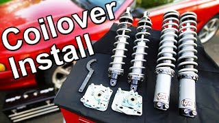 How to Install Coilovers in Your Car [upl. by Lad]