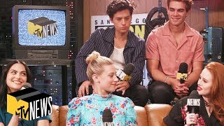 Riverdale Cast Talks Relationships Theories amp Archies Shirtless Moments in Season 4  MTV News [upl. by Matheson422]