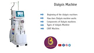 Dialysis Machine  Biomedical Engineers TV [upl. by Castillo348]