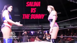 The Bunny vs Salina De La Renta wMelina [upl. by Fish448]