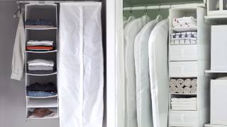 SKUBB Wardrobe Storage  IKEA Home Tour [upl. by Lindie]