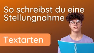 Stellungnahme verfassen ✅ Gliederung Argumente Begründung [upl. by Arocat]