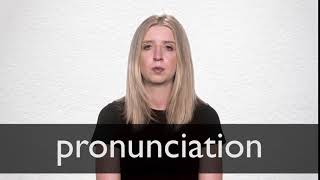 How to pronounce PRONUNCIATION in British English [upl. by Fanny]